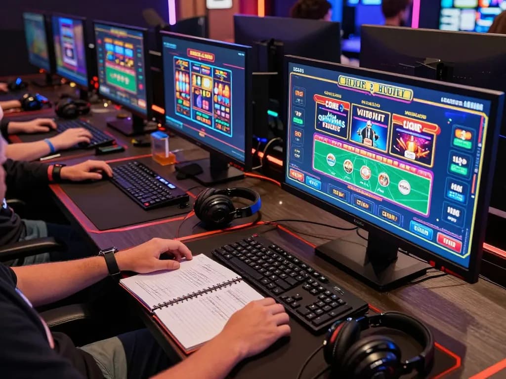 Engaged player enjoying live dealer games on PH365 casino platform, showcasing immersive online gambling experience