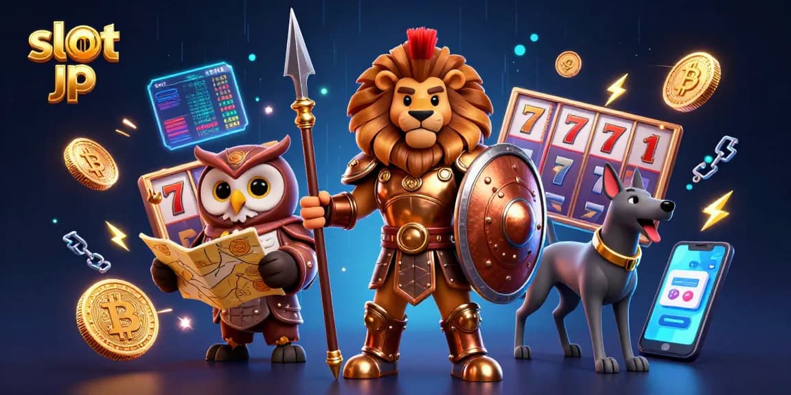 Spin the reels for a chance to win big in slot jp with vibrant characters and rich casino elements.