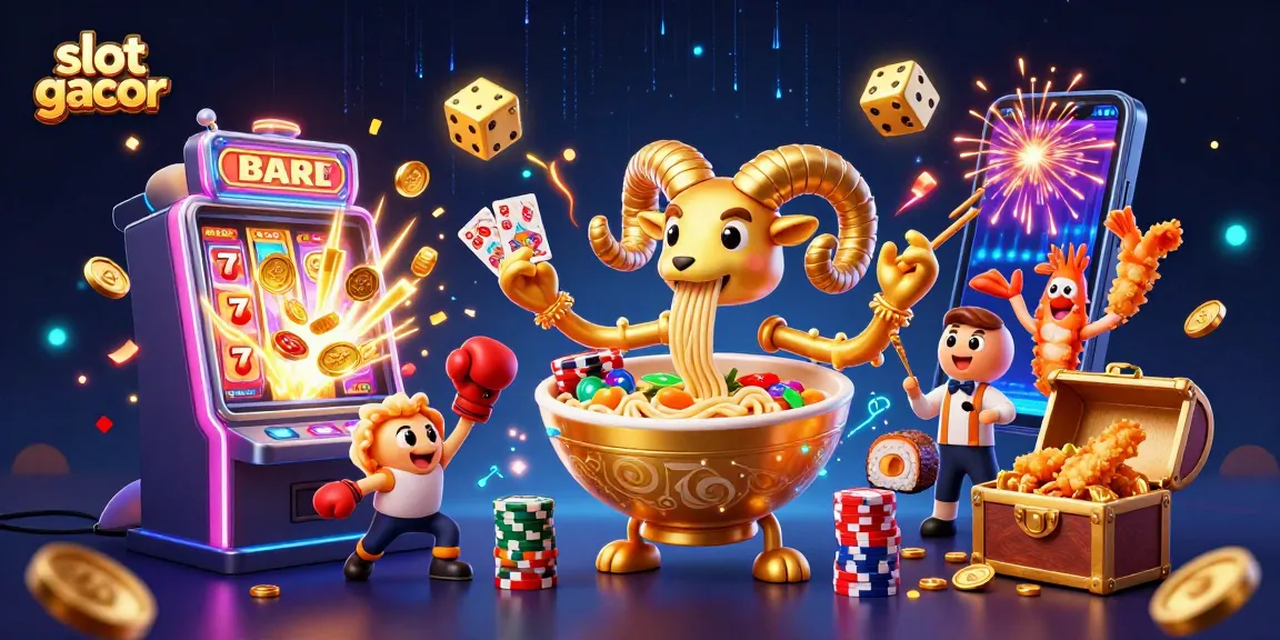 Spin and win with slot gacor featuring dynamic characters and jackpots erupting in 3D!