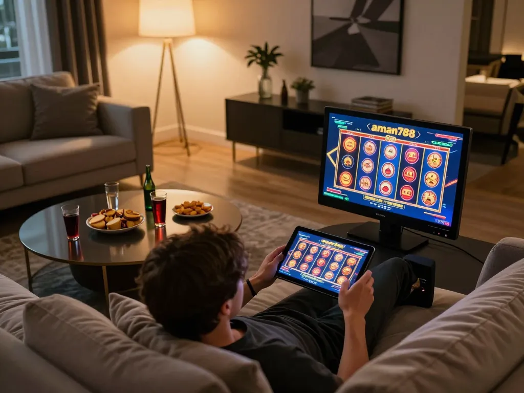 Bermain aman788 slot online dari kenyamanan rumah dengan dekorasi yang stylish dan suasana yang menenangkan
