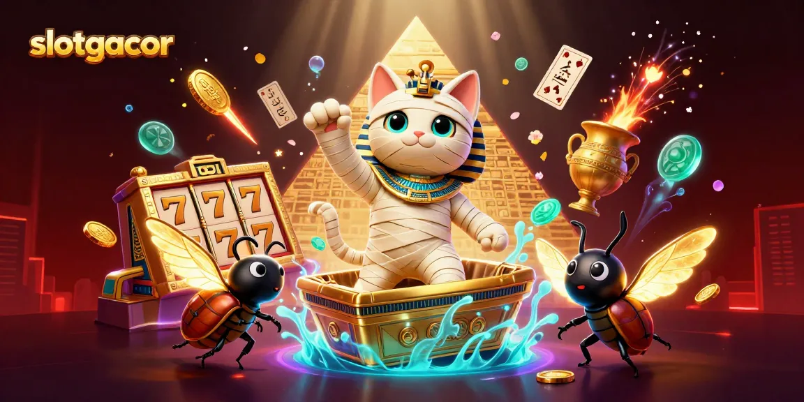 Experience the thrill of slotgacor in a vibrant pyramid casino bursting with action!