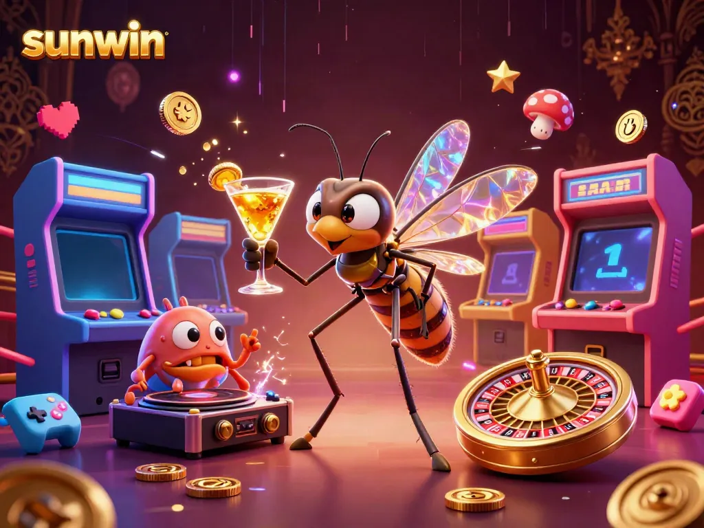 Engage in exciting casino adventures with sunwin featuring dynamic 3D characters and vibrant game elements.
