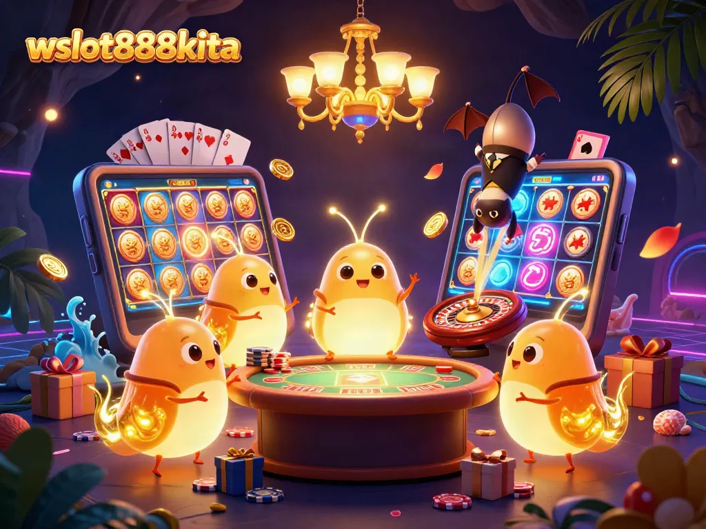 wslot888kita: Ciptakan kemenangan dengan permainan slot warna-warni di kasino virtual.