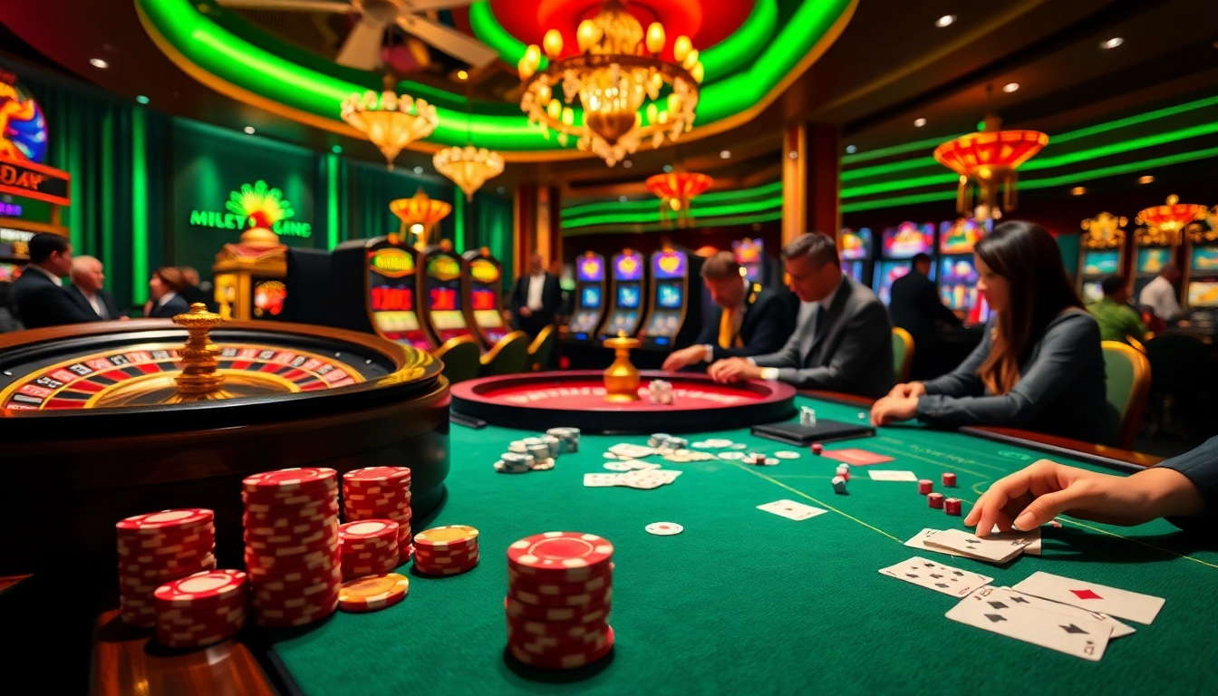 Experience thrilling gaming at CK444 with vibrant casino tables and exciting gameplay.