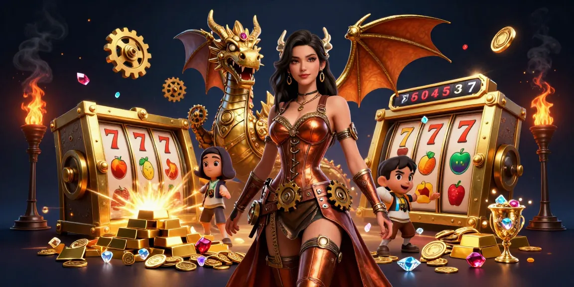Experience exhilarating stakes with cm888 in a dynamic casino scene filled with dazzling treasures and game elements.