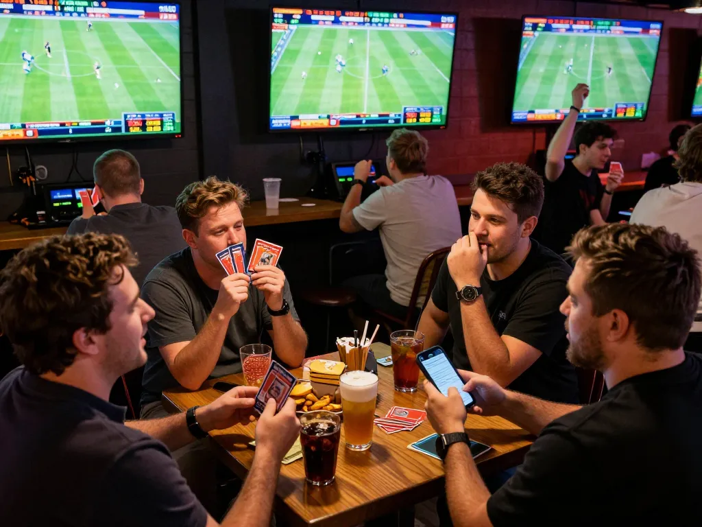 Exciting sports bettors engage in live action at a KP88 betting event, showcasing thrilling gameplay.