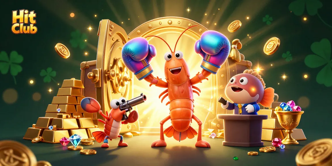 Join the Hit Club for exciting online gambling adventures with vibrant characters and treasure!