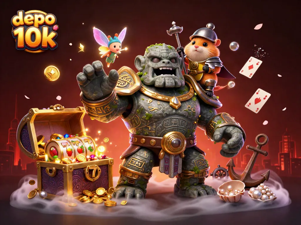 Menangkan hadiah dengan bermain slot di depo 10k, action seru dari permainan kasino.