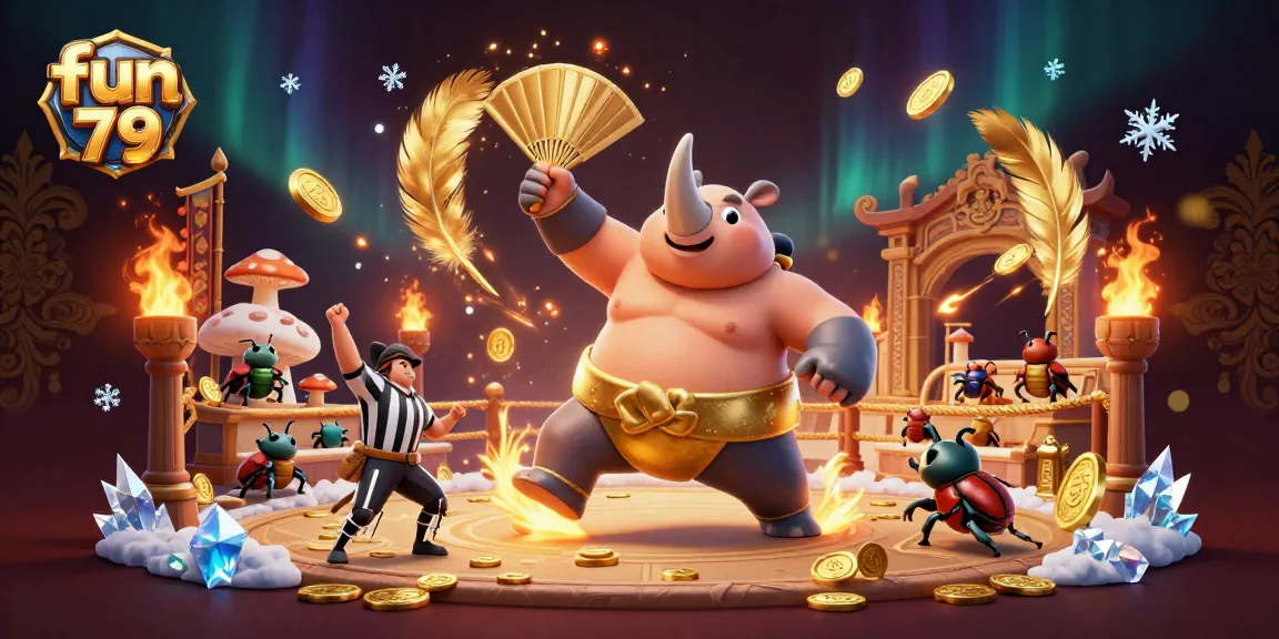 Enjoy thrilling fun 79 casino action in a vibrant and dynamic 3D illustration.
