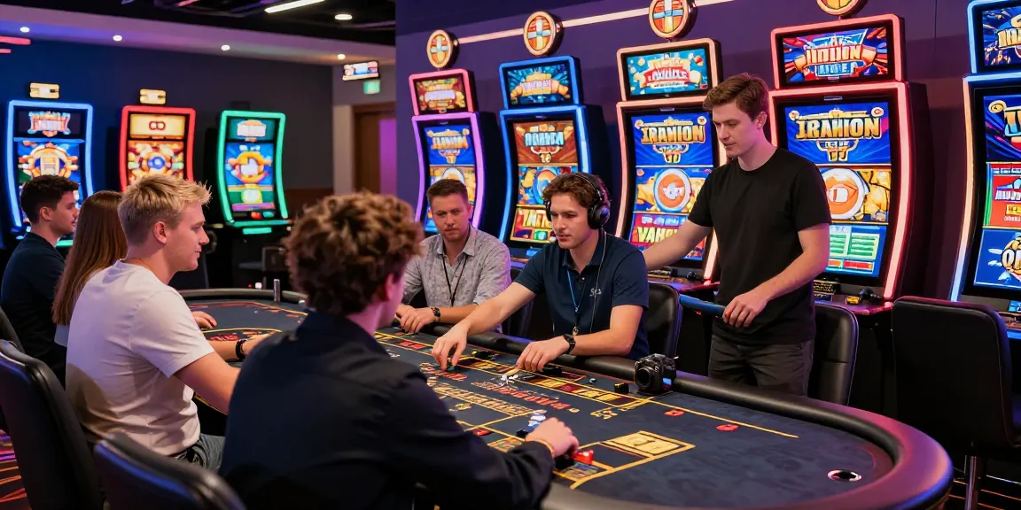 Players experiencing the excitement of credit card casinos at https://euf.co.uk, featuring diverse gaming options and vibrant atmosphere.