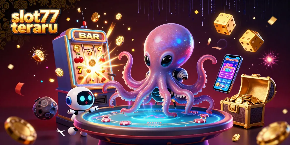 Experience thrilling gameplay with slot77 terbaru showcasing vibrant, rich casino visuals and exciting action.