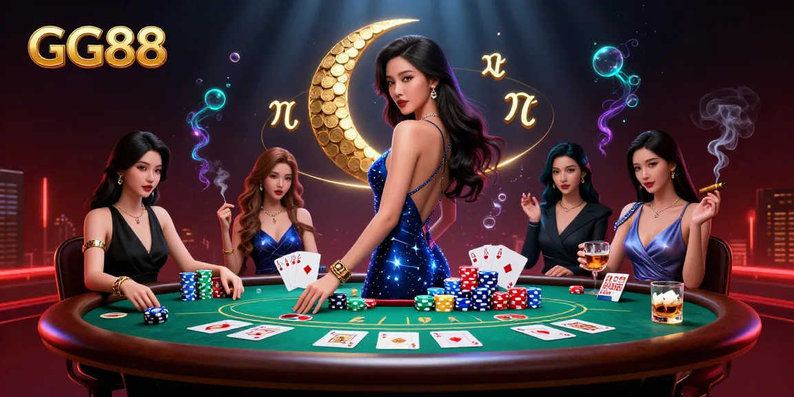 Engage with GG88's vibrant casino experience featuring luxurious poker themes and immersive gameplay.