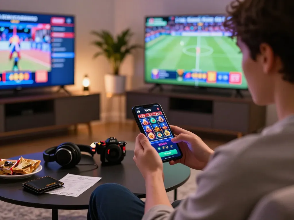 Engaging with the W88 mobile app for an immersive online gaming experience.