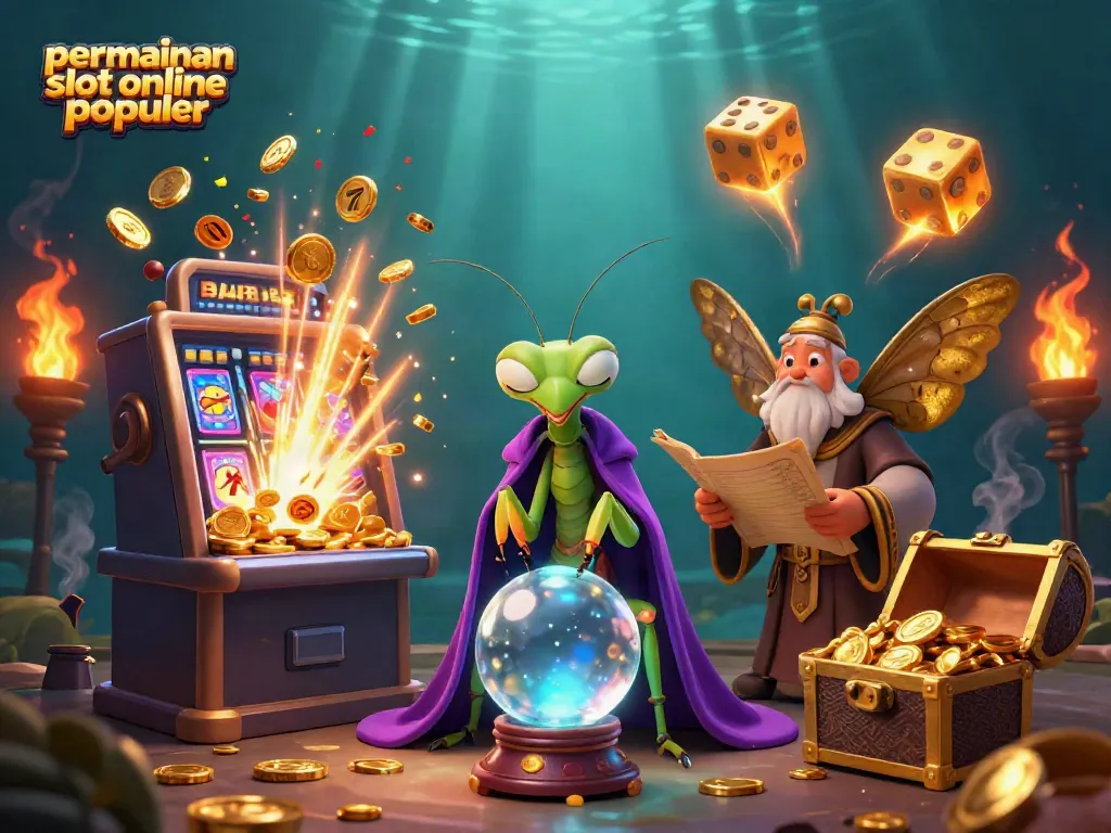 Permainan slot online populer dengan karakter yang menarik dan elemen jackpot yang meriah.