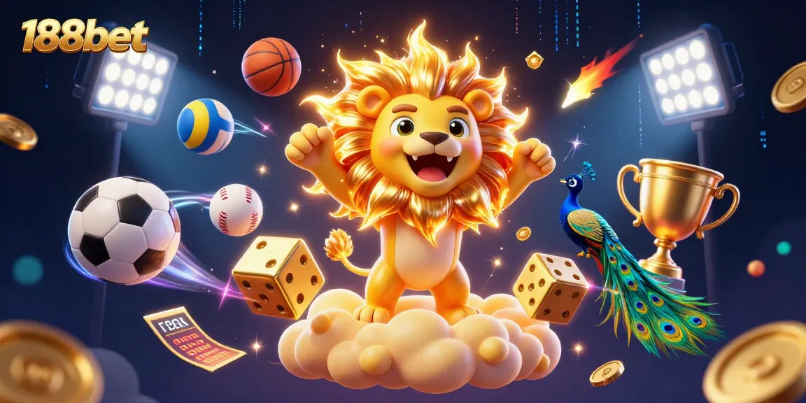 Experience the thrill of 188bet with dynamic sports imagery and winning excitement.