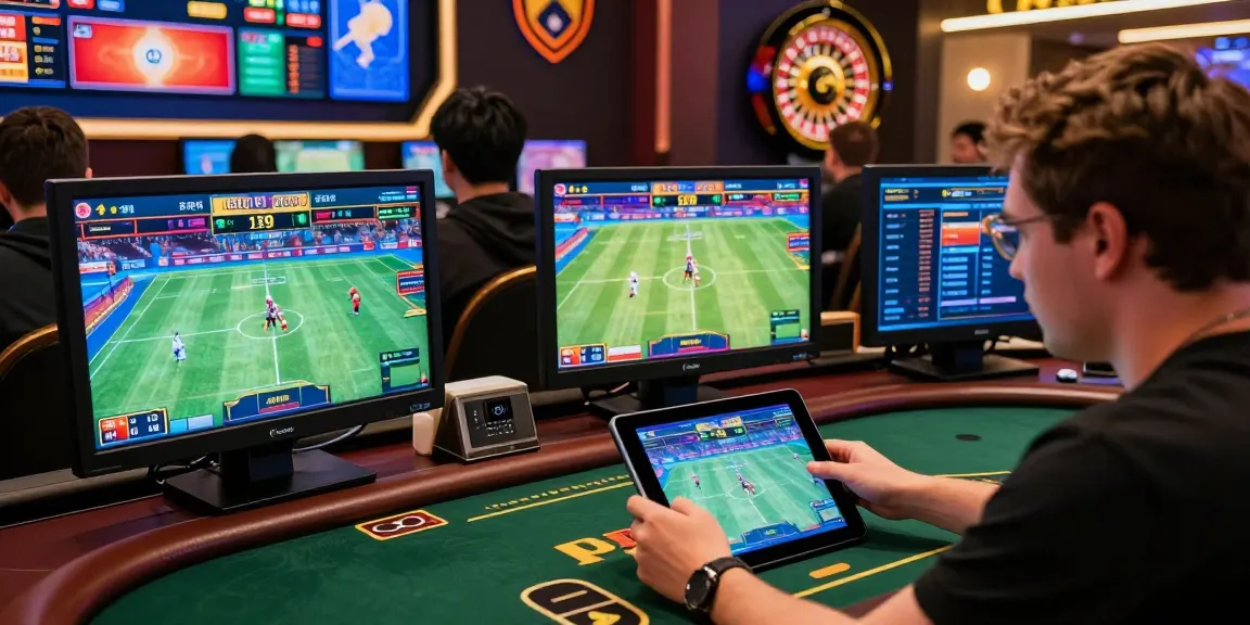 Exciting online betting atmosphere at OPEN 88 with users engaged in sports wagering and games.