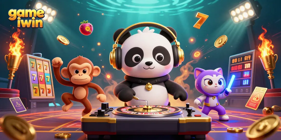 Engage with game iwin’s exciting slots, celebrating vibrant characters and thrilling action.