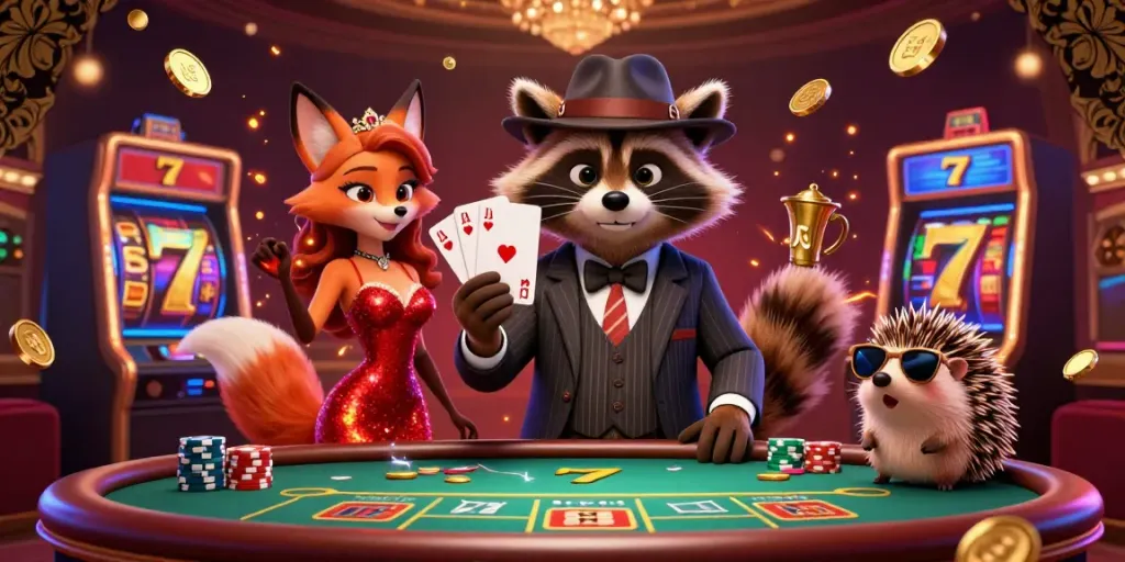 GWP168 menawarkan pengalaman bermain poker yang seru dengan suasana kasino mewah dan karakter menarik.