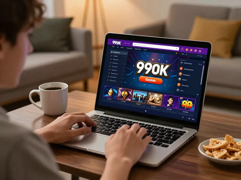 Play exciting games on 99ok platform while enjoying a cozy home atmosphere.