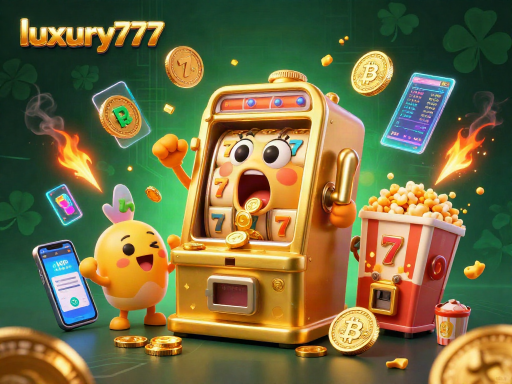 Mesin slot golden luxury777 menyemarakkan jackpot dengan koin berkilau untuk pemain yang beruntung.