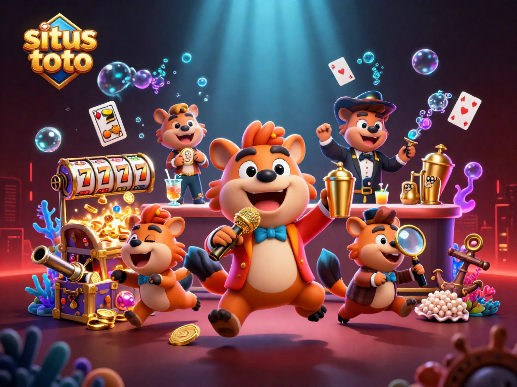 Experience lively action at situs toto with hyenas showcasing casino antics and sparking excitement.