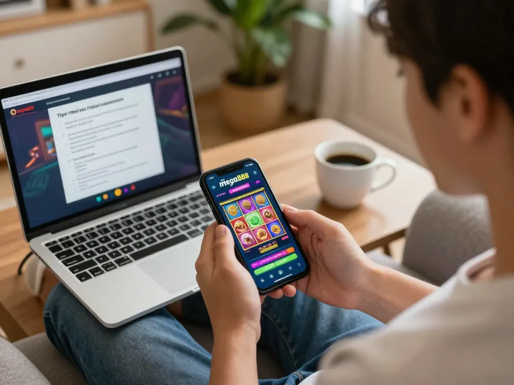 Berkait dengan versi asli mega888 di telefon pintar sambil menikmati pengalaman permainan di rumah yang selesa.