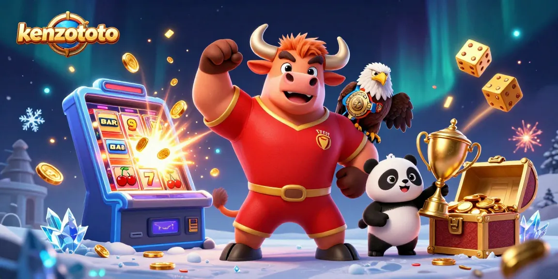 Experience big wins with kenzototo's thrilling slot machine action and exciting bonuses.