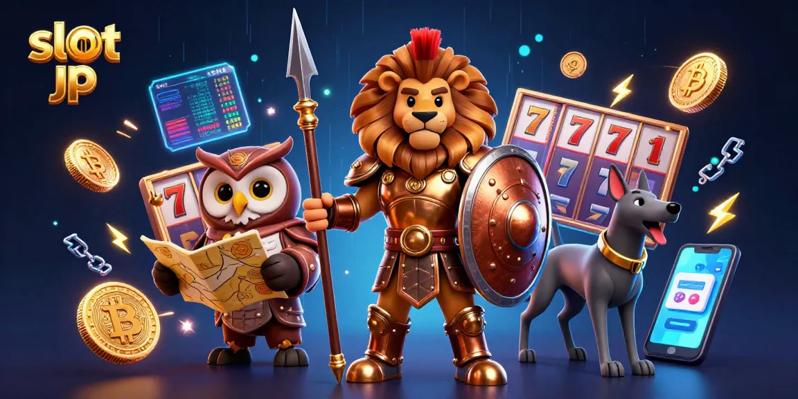 Spin the reels for a chance to win big in slot jp with vibrant characters and rich casino elements.