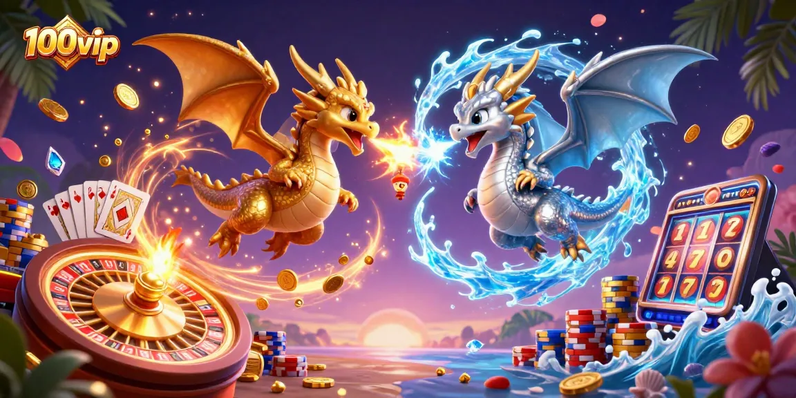 Experience the thrill of winning at 100vip with a captivating 3D illustration of legendary gaming characters and scenes.