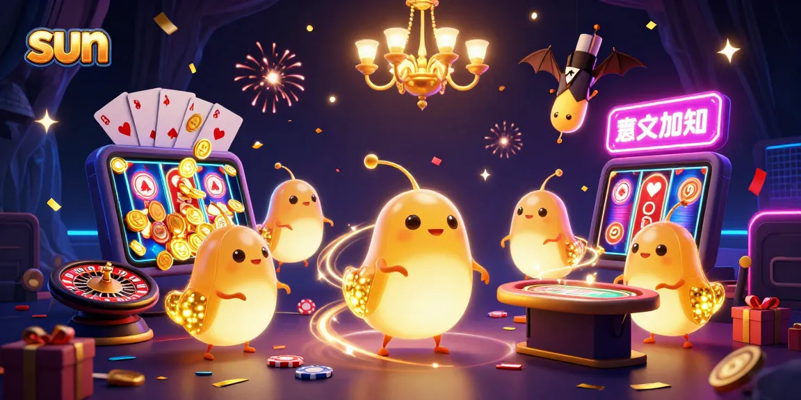 Light up your wins at the casino with Sun's animated glowworm experience.