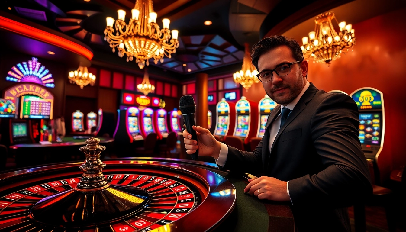 Experience the thrill of gambling with MV88 microphone capturing key casino moments.