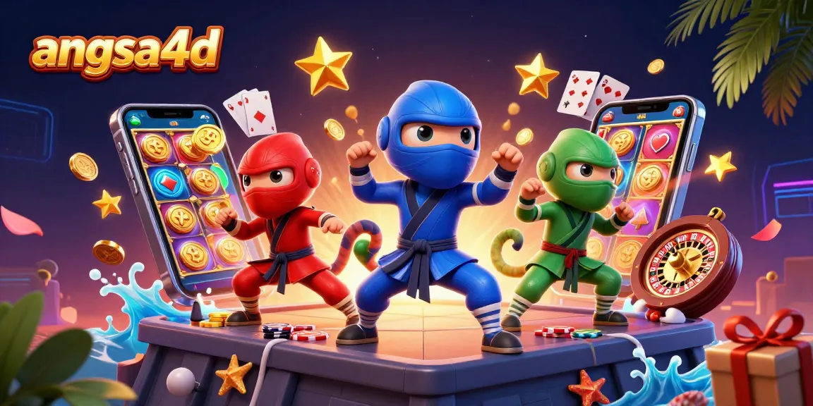 Win big with angsa4d as a ninja chameleon team showcases thrilling casino action!