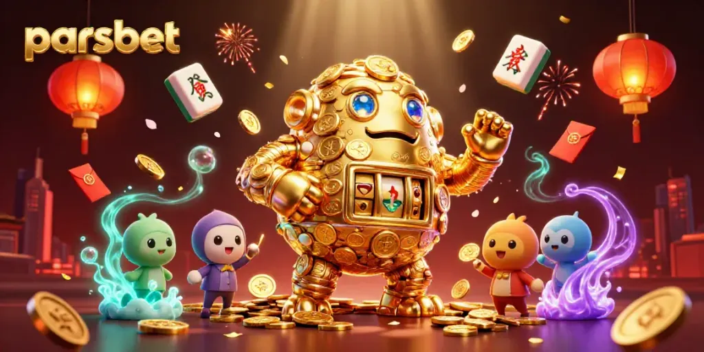 Parsbet ile kazanma şansını artıran 3D kumar simgeleri ve görseller.