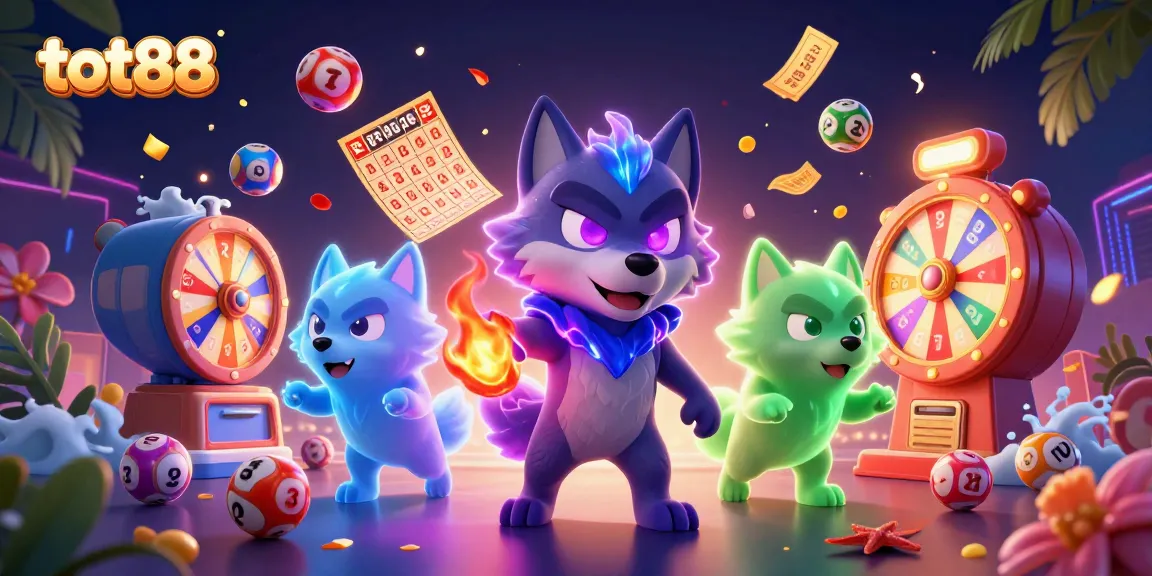 Play exciting games at tot88 with winning lottery balls and engaging prize elements.