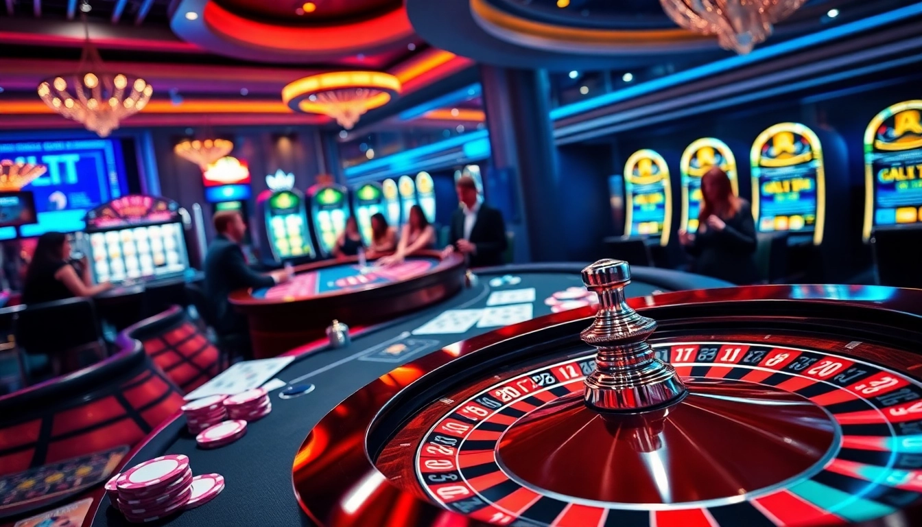 Experience the thrill of playing at mmoo88.us.com with vibrant casino elements and engaging atmosphere.