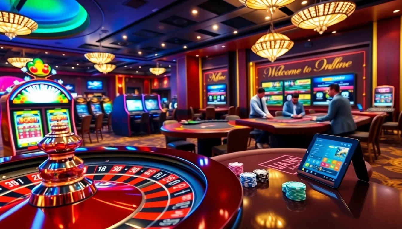 Experience the excitement of gambling at trang chủ BL555 with vibrant casino visuals.