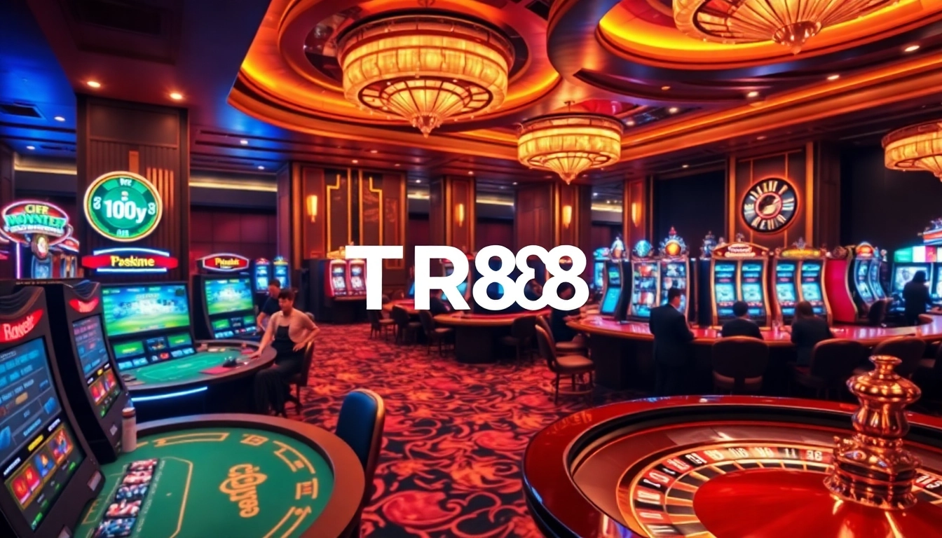 Experience the thrill of TR88 with engaging casino games and vibrant slot machines.