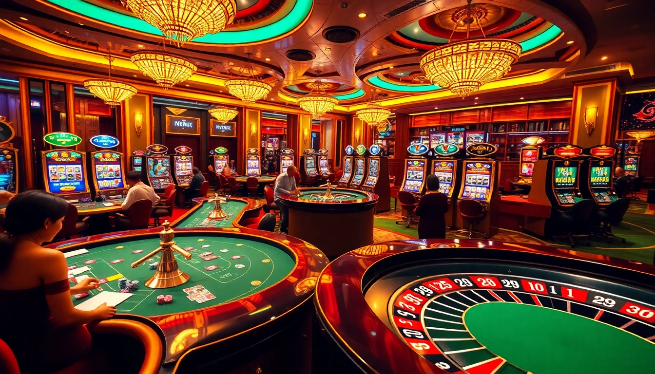 Enjoy thrilling gameplay at go88 with engaging casino tables and vibrant slot machines.