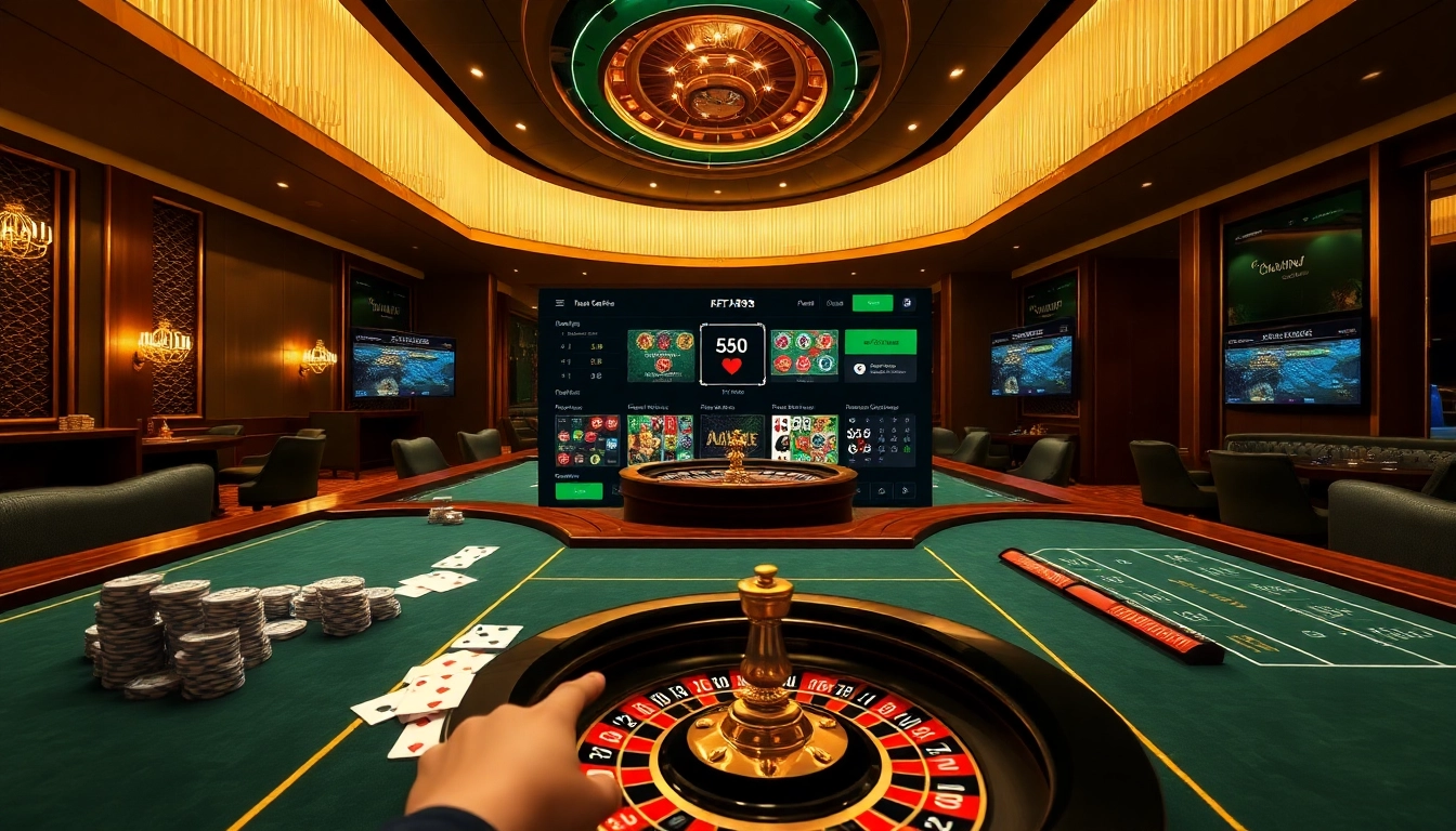 Experience thrilling online gaming at AF88 with vibrant casino elements and betting excitement.